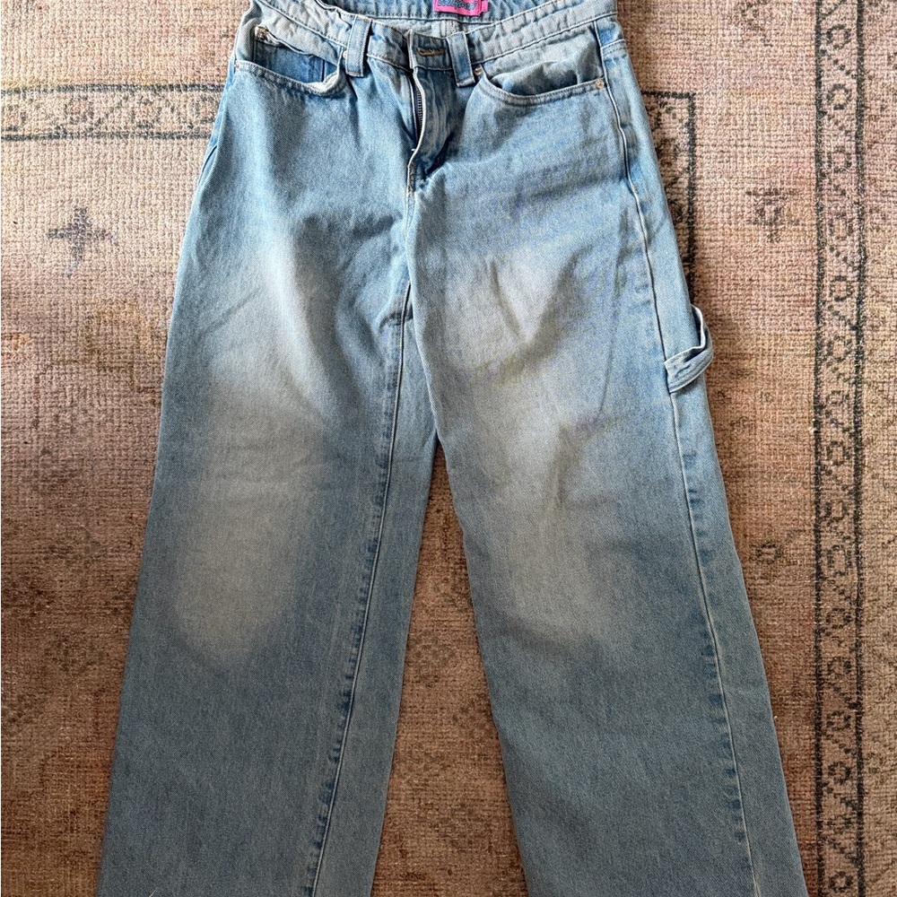 Edikted Denim Cargo Jeans